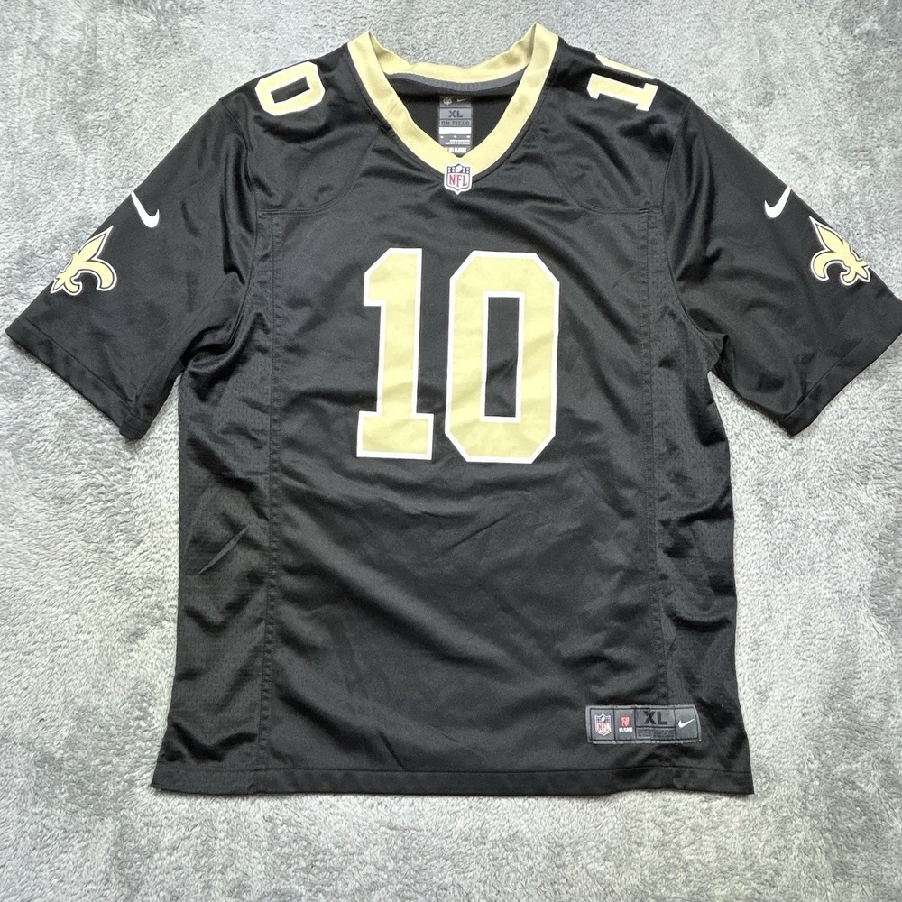 Nike New Orleans Saints #10 Tre'Quan Smith Jersey XL Black Football NFL On Field